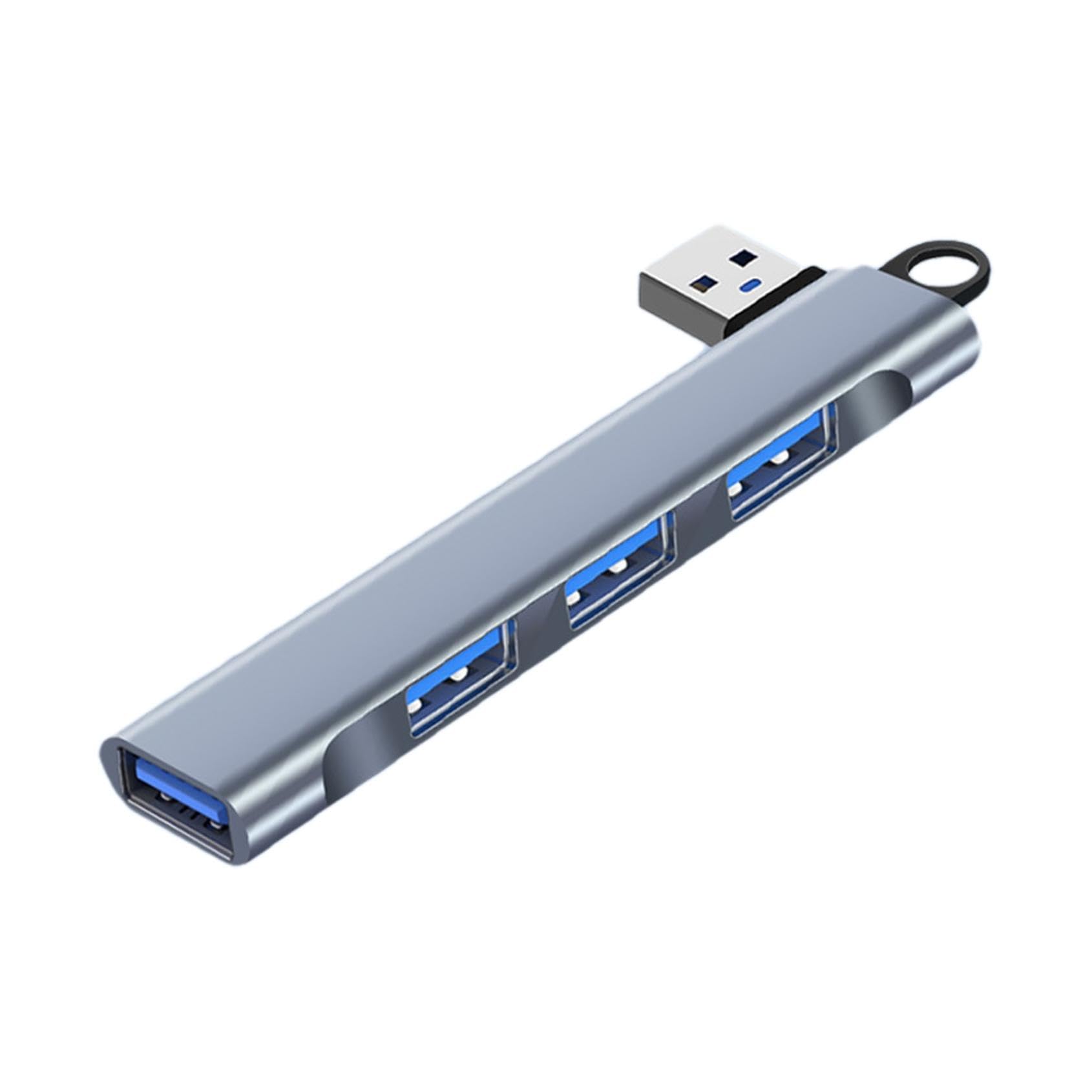 Multi-Function Hub Docking Station with 4 USB Interface USB Splitter with High-Speed Data Transmission Multi-Port Adapter for U