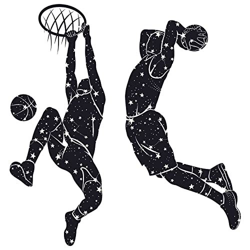 Vinilos decorativos de baloncesto removibles sin residuos miniatura 7