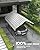 GarveeLife Metal Carport 10'x16'x10' Heavy Duty, 27 Gauge Steel Roof and 16 Gauge Reinforced Frame, Permanent Shed for Sedans, SUVs, Boats, Trucks, and Tractors, N.W. 400 lbs