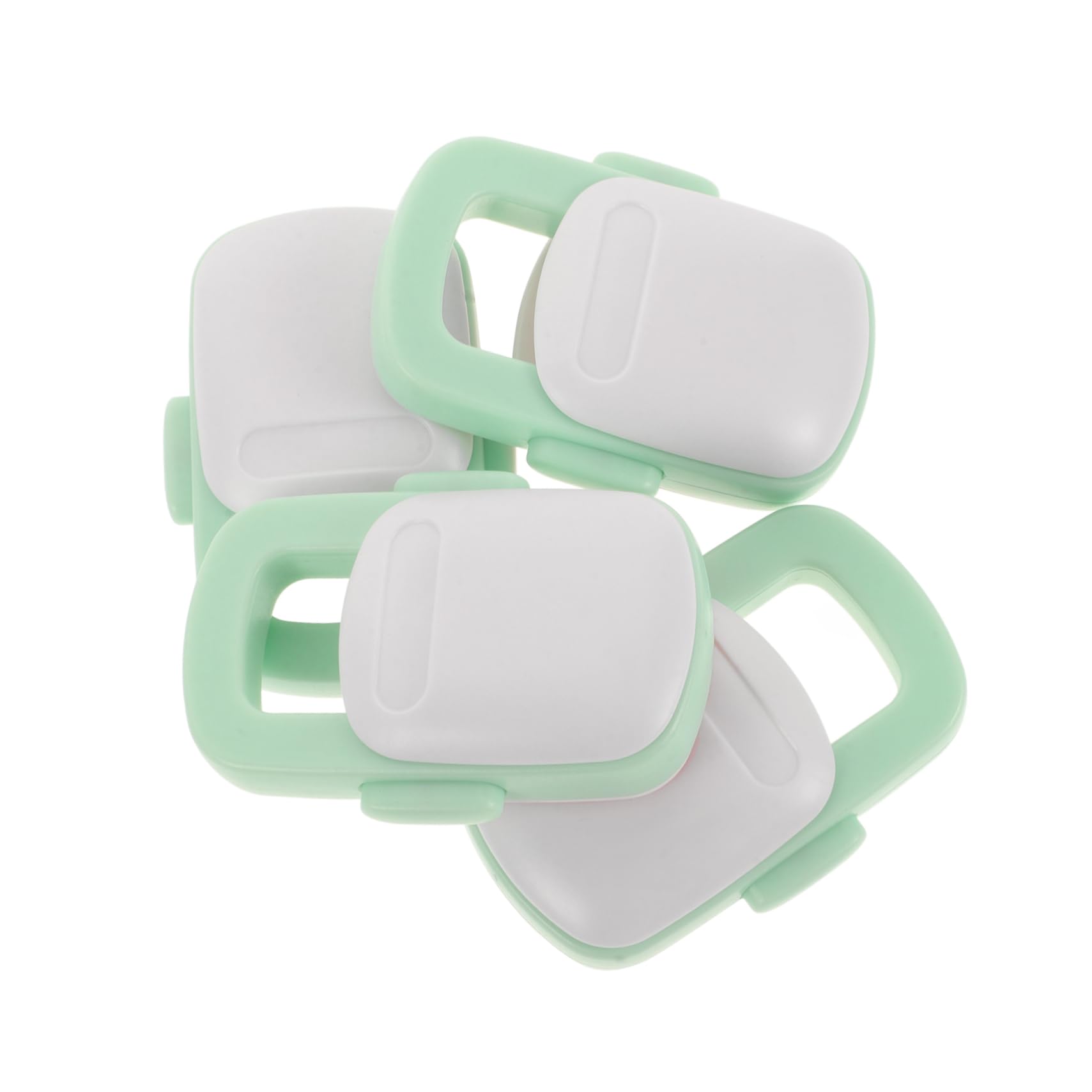 IWOWHERO 4pcs Childproof Oven Lock Baby Safety Cabinet Latches for Kitchen Safety Lock Child Safety Oven Baby Proofing