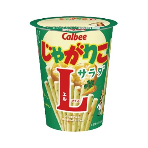 [10営業日以内に出荷]カルビー じゃがりこ サラダ Lサイズ 68g×12個(93-79)
