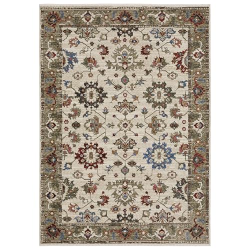 Oriental Weavers Hastings Area Rug - HA03W - 5'3'...