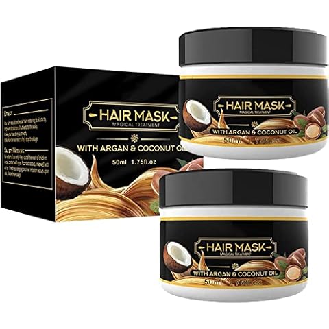 Shinyhair Instant Keratin Hair Repair Mask,Advanced Hair Root Repair,Keratin Hair Mask for Dry Damaged Hair and Growth,with Vital Nutrients to Hydrate Hair (2pcs) Cover
