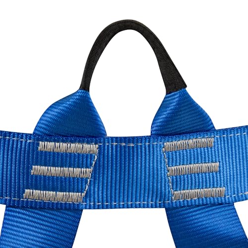 Image of Zeluga Half Body Climbing Harness with Thick Padding, Adjustable Safety Belt for Fall Protection