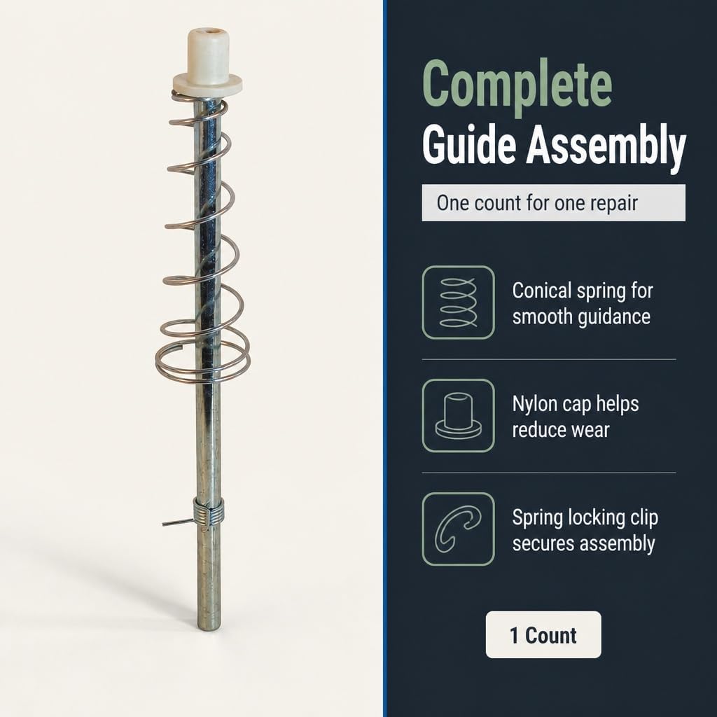 Prime-Line N 6638 5-1/2 In. Bi-Fold Door Guide Rod, for Slimfold Doors (Single Pack) image 3