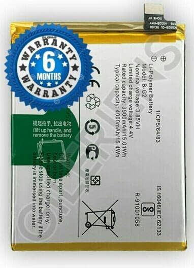 Image of Original B-G2 Battery for Vivo Y12 1904,1940, V15 1819 Battery with 6 Month Warranty**(Original Battery 249)