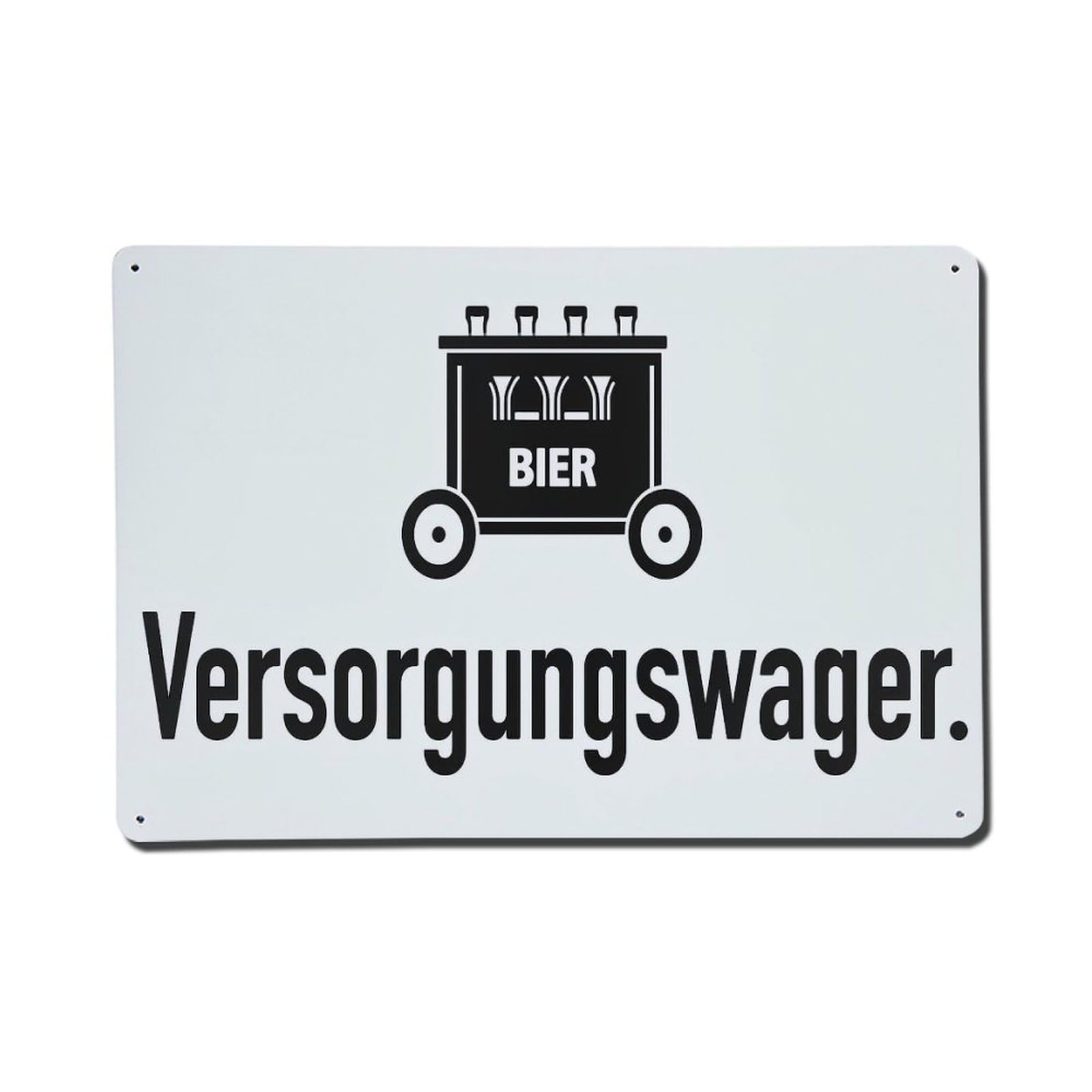Bier Wagon Supply Cart Beer Vintage Tin Sign Retro Metal Wall Decor Metal Poster, Home Bar Garage Farmhouse Cafe Wall Art Decoration 8x12Inches