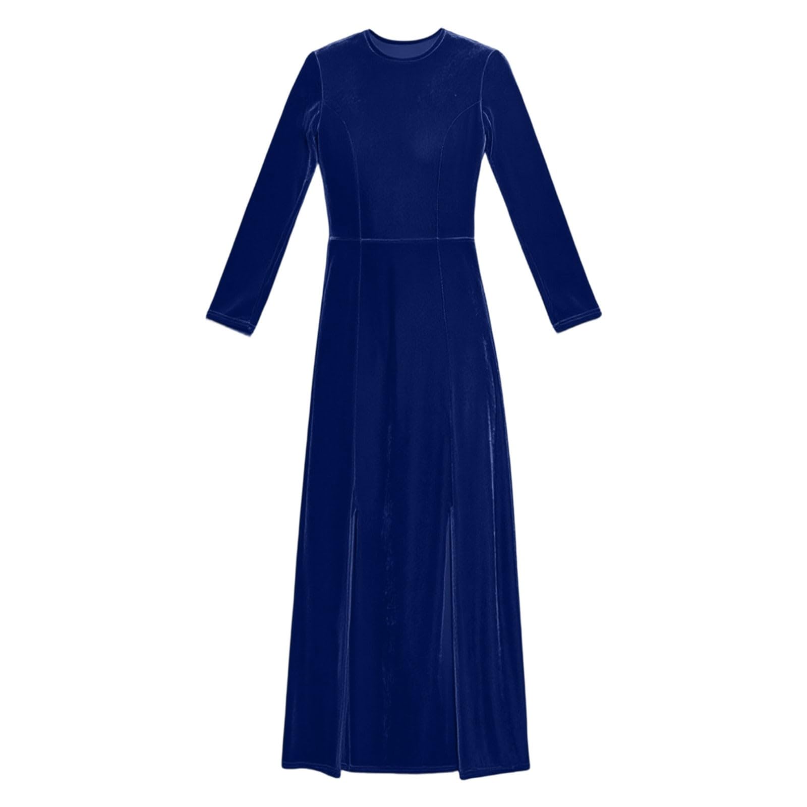 Vestito Donna Natalizio-Vestito Velluto Donna-Elegante Abito Casual in Velluto per Feste E Abbigliamento Autunnale con vestibilità Aderente
