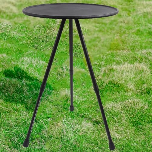 Table ronde pliante ajustable pour stabiliser vos repas de camping - 3