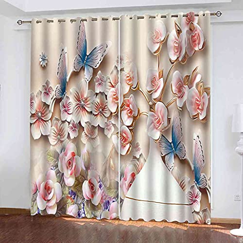 Rideaux occultants isolés thermiques phoniques polyester 3D - 2