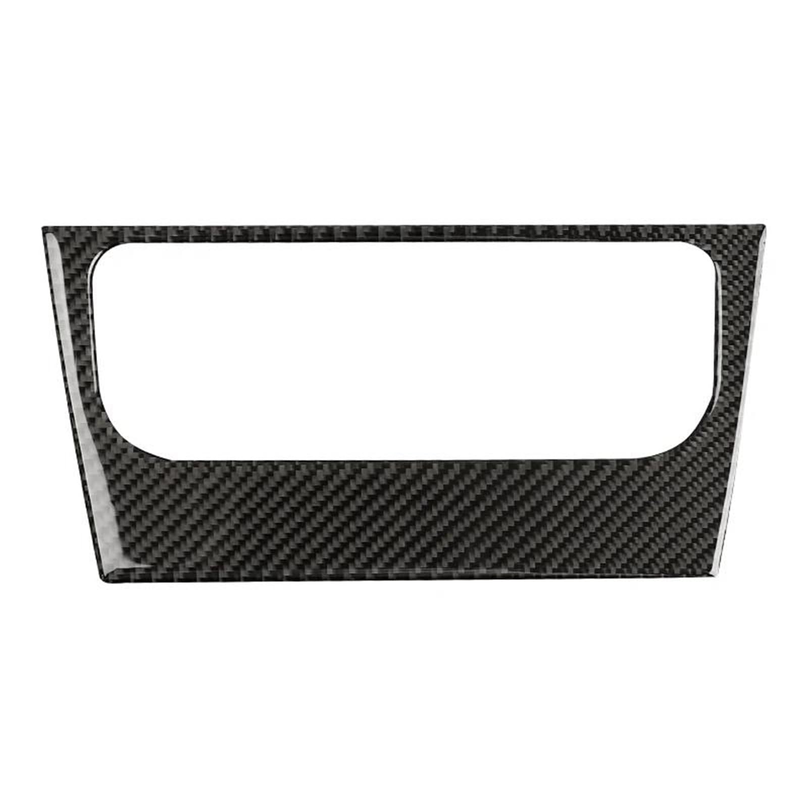 Car Interior Mouldings Car Accessories Air Conditio Button Switch Panel Decoration Sticker for VW for Golf 6 GTI R MK6 2008-2012(Black Carbon Fiber)
