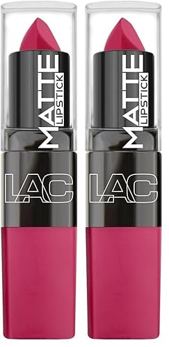 Miniatura 9 de L.A. COLORS Lápiz labial mate, Mad Love, 1 onza (paquete de 2)