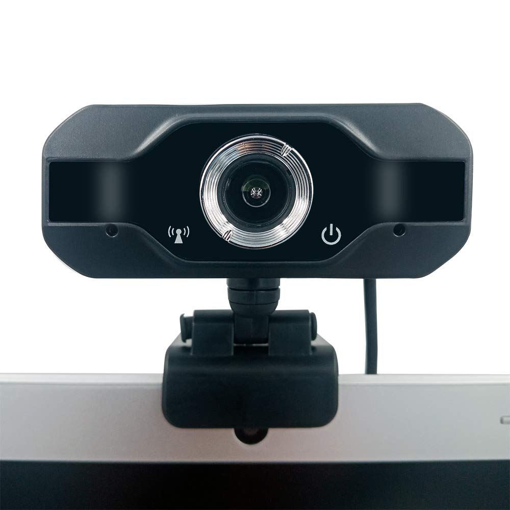 P Panoraxy Webcam with Microphone, 1080P Streaming Camera, USB Web Cameras for Computer, Desktop, Video Call, Conference, Supports Windows& Mac
