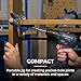 KREG Durable Pocket-Hole Jig 320 with Classic 2 Inch Face Clamp - Includes Wood Clamps for Woodworking & Tight Spaces - For Materials 1/2 Inch to 1 1/2 Inch Thick
