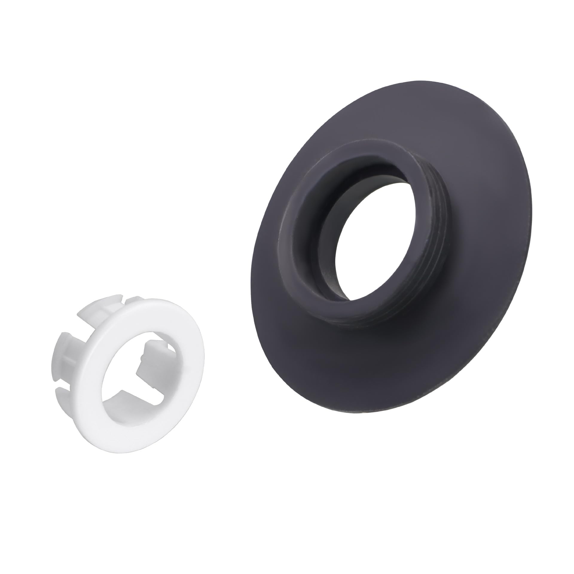 Flush Valve Seal and Clip Replacement Kit Compatible with Ideal Standard Armitage Shanks SV01967 Toilet Cistern Flush Valve – Rubber Seal Set for Toilet Flush System Replacement – Black