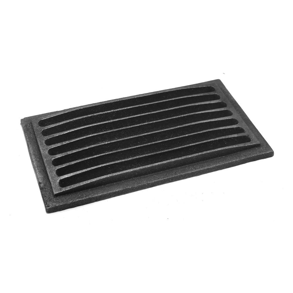 SEZAM Parrilla de hierro fundido para chimenea, 33 x 20,5 cm, rejilla para chimenea, rejilla para chimenea, rejilla para estufa, rejilla para chimenea, piezas de repuesto, accesorios de hierro — view 8
