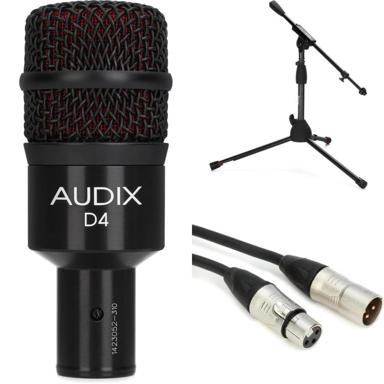 配信機器・PA機器・レコーディング機器 Audix D4 Audix D4 Dynamic Microphone | FrontEndAudio.com