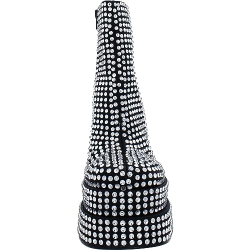 Steve Madden Women's Cobra Fashion Boot, Black, 8.5