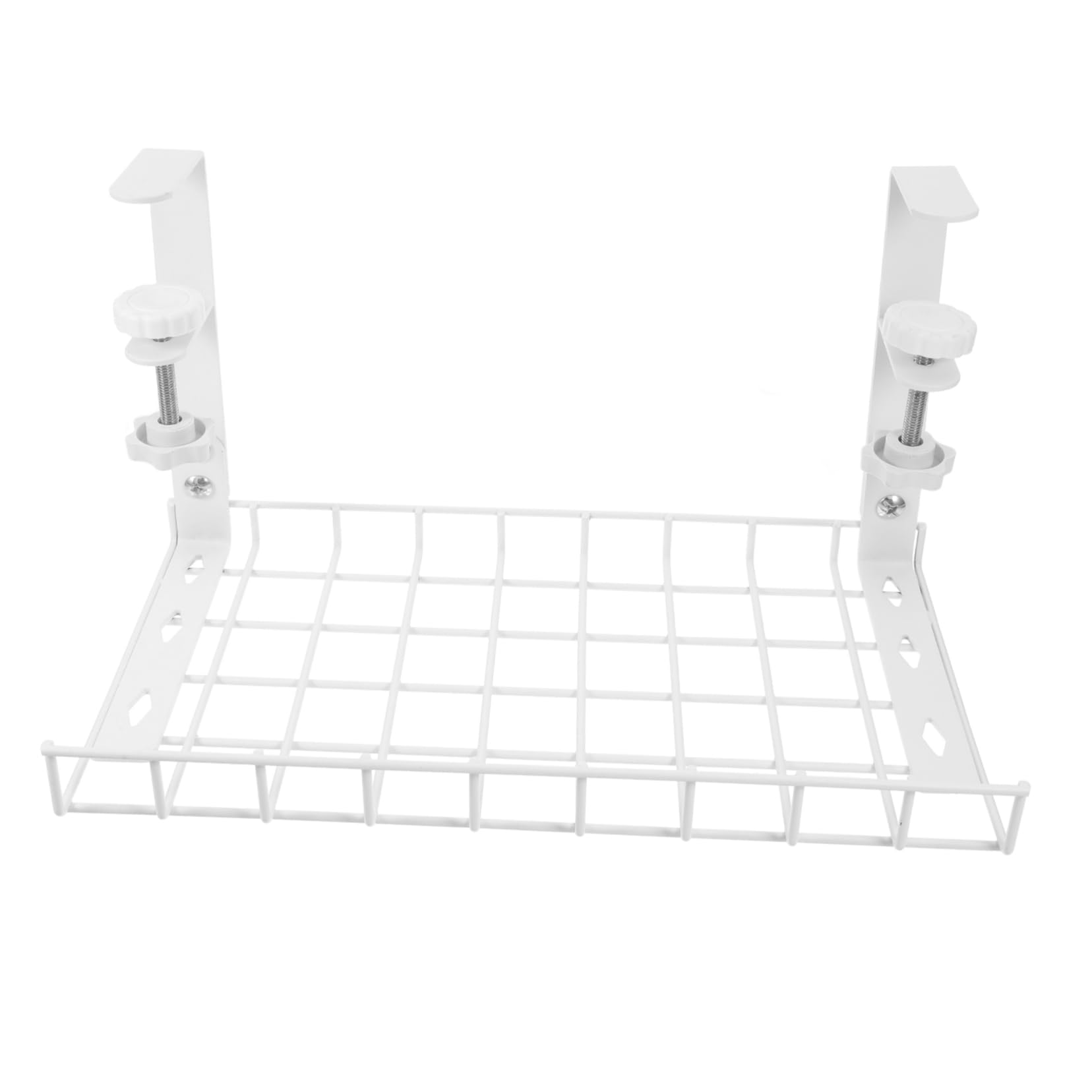 Range-câbles sous Bureau sans Perçage en Fer Blanc, Large Capacité