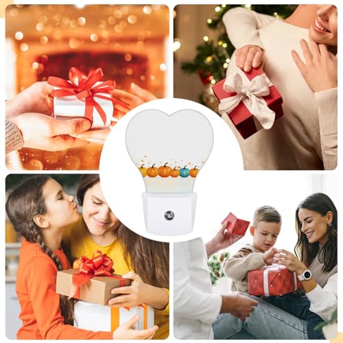 Lámpara de noche LED con sensor automático 2-pack miniatura 7