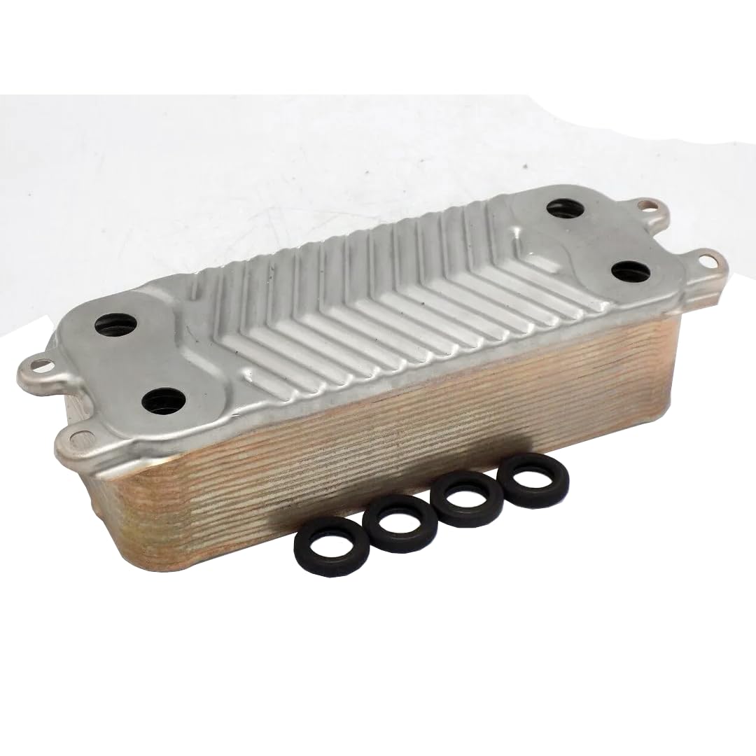 Aspares Scambiatore di calore a piastre 178973 per Vaillant EcoTec Plus 824, 831, 837