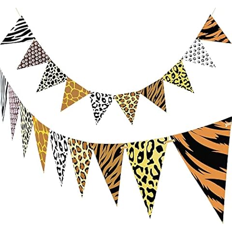 Happium Jungle Safari Leopard Print Bunting Cover