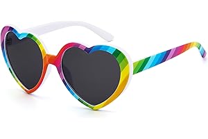 Pride Sunglasses: Oversized Heart-Shaped Sunglasses for a Stylish Statement