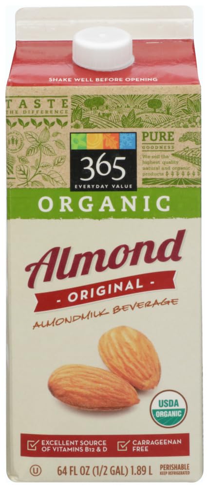 365 by Whole Foods Market Organic Almondmilk Original 64 FZ