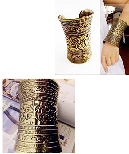 Golden Hand Cuff - Stylish Design