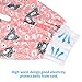 2 Packs Waterproof Diaper Pants Potty Training Cloth Diaper Pants for Baby Boy and Girl Night Time Pink