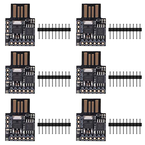 ACEIRMC 6pcs Digispark Kickstarter Attiny85 General Micro USB Development Board for Arduino
