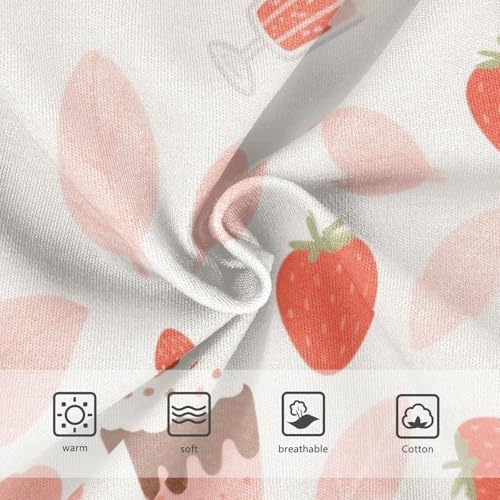 Girls' Underwear Strawberry Toddle Brief Panties 2-8 Years 203007043