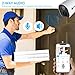 Kittyhok Battery Powered Wire-Free Security Surveillance Cameras Outdoor (Battery Camera 1080p)