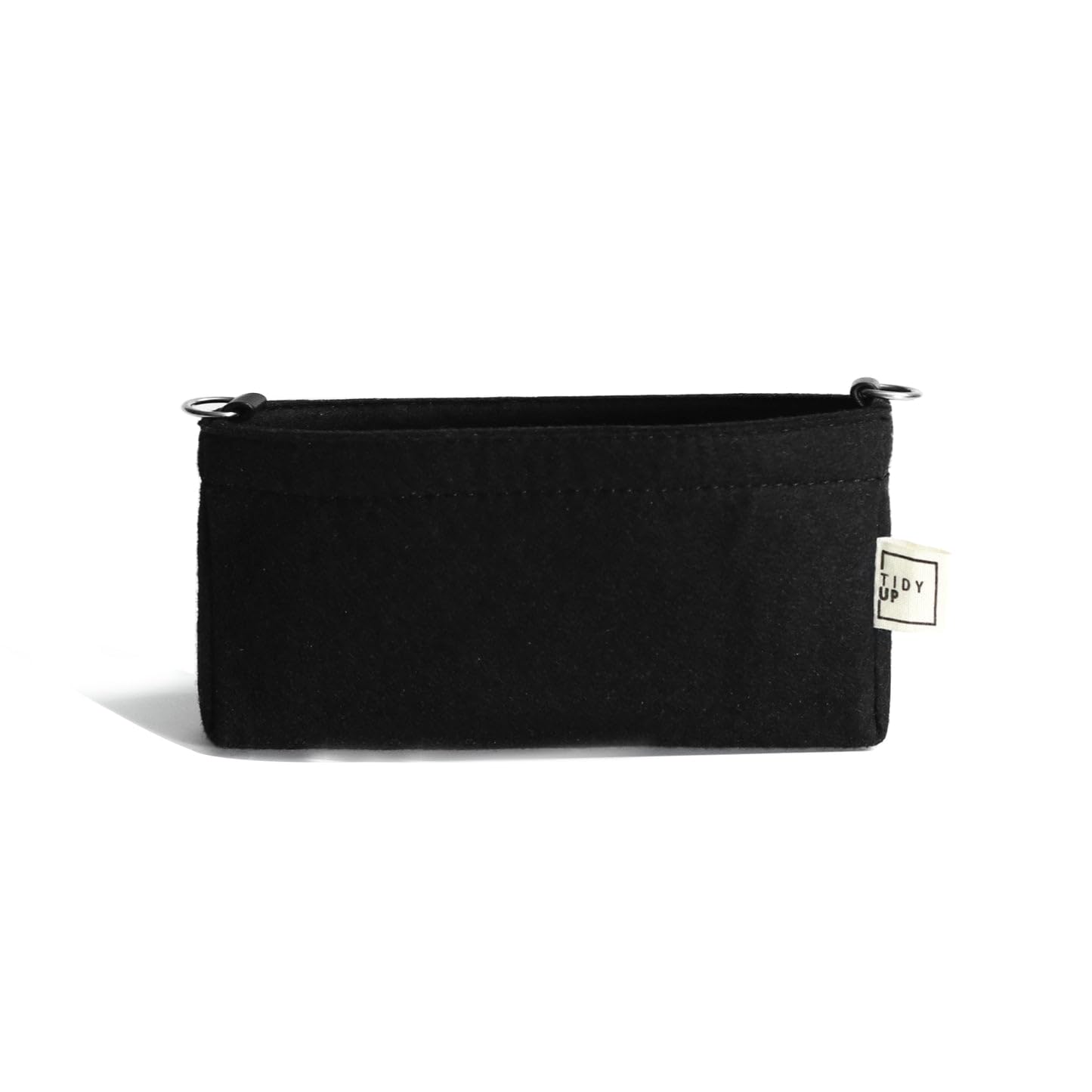 tidy up Micro Shae Bag Pliable | Lightweight | Flexible | Durable | Perfect for Women (Pack of 1, Black with Loop)-picture-12