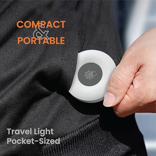 Image of JUST CORSECA Sunlit Magnetic LED Selfie Light | Rechargeable Mini Ring Light with Adjustable Brightness | Portable Light for Selfies, Video Recording, Vlogging & Video Calls (Black)