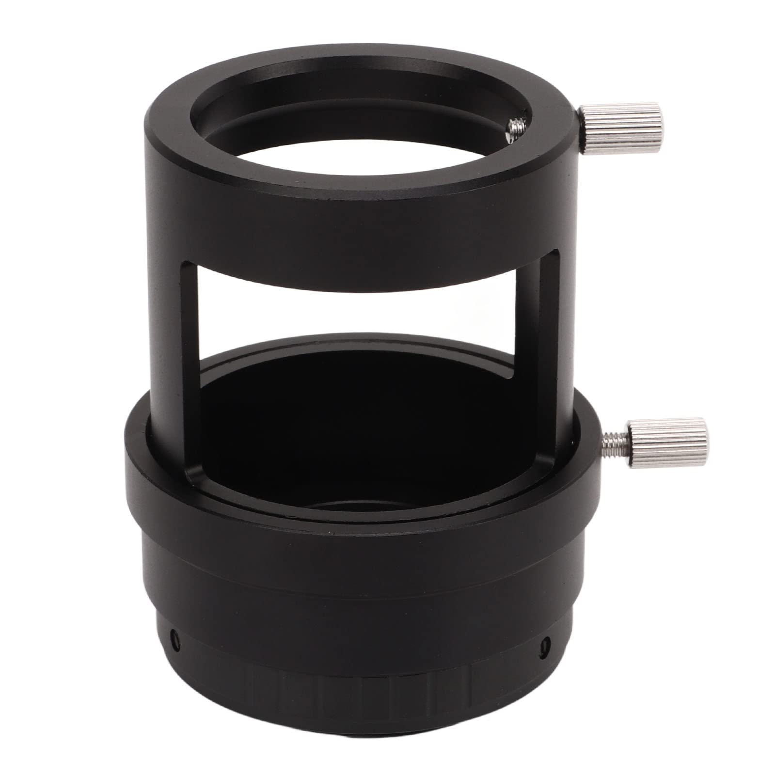 Tubo Adaptador para cámara de telescopio de observación, Anillo Adaptador T2 a cámara réflex OM con Ajuste de Altura y diámetro, Tubo de aleación de Aluminio de diseño Hueco para