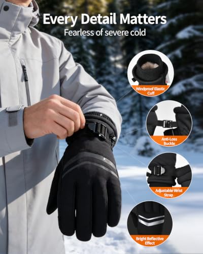 Pixel Panda 9-Layer Waterproof Gloves