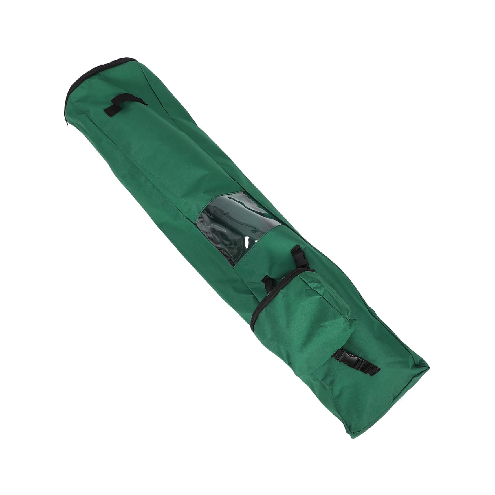 WOFASHPURET Christmas Wrap Storage Bag Organizer Wrapping Paper Holder Zipper Closure Sturdy Handles Multi-purpose for Ribbons Bows and Holiday Accessories