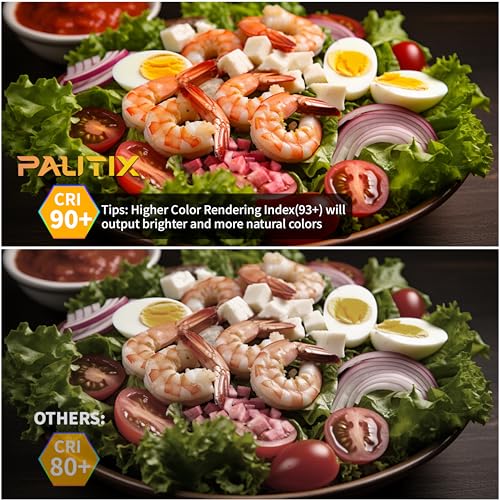 Image of PAUTIX COB LED Strip Light 12V 18ft /5.5m 6000K Daylight White 504LEDs /M Super Bright Flexible CRI93+ LED Tape Lights Bright for Kitchen Home DIY Lighting Projects(Power Supply&Controller Not Included)