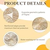 Zoom IMG-2 aryimydp 8 pezzi sottobicchieri riutilizzabili Zoom IMG-2 aryimydp 8 pezzi sottobicchieri riutilizzabili