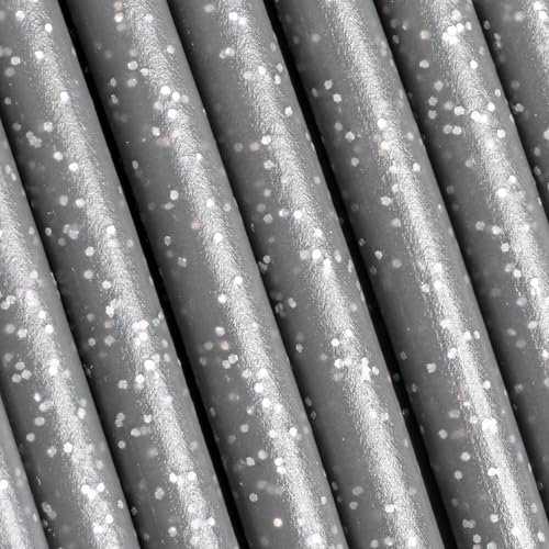 Image of Polymaker Panchroma Galaxy PLA Filament 1.75mm 1kg, Dark Grey | Neatly Wound Glitter PLA for Easy Print & Smooth Feeding, Compatible with Bambu Lab & Most 3D Printers