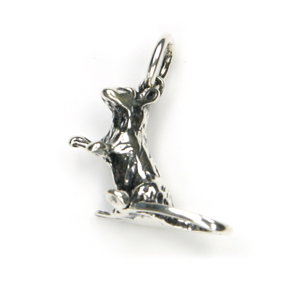 Ratte Anhänger Silber Schmuck 925er Silberschmuck chinesisches Horoskop Kettenanhänger