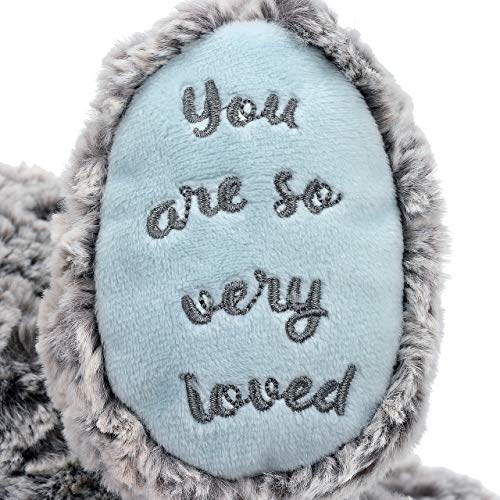 DEMDACO Bejamin Bunny You are So Very Loved Soft Blue 12 inch Plush Fabric Figure Toy - Image 3