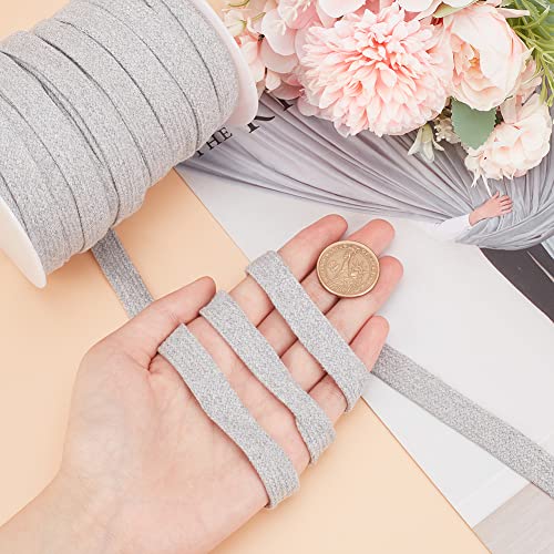 BENECREAT 27.34 Yards/25m Light Grey Flat Replacement Cotton Cords - Image 3
