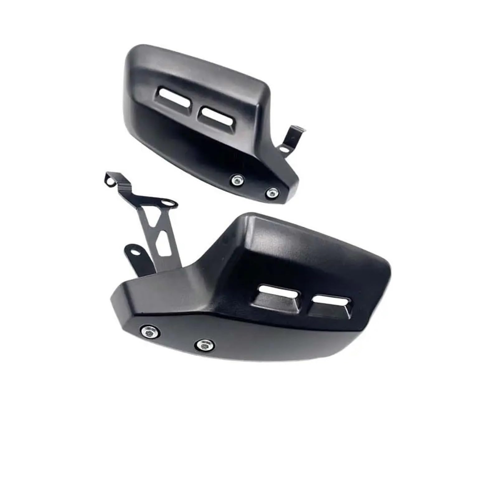 Bouclier de protection de poignée de moto Protège-mains de pour moto en plastique, protection guidon à montage facile, pare-brise pour Honda CL500 CL