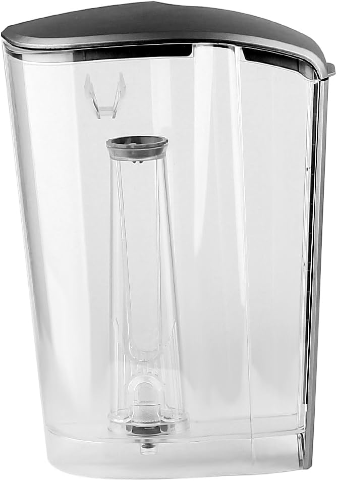 Replacement Part Water Reservoir with Water Filter Holder and 3 Charcoal filters,Compatible with Keurig K-Elite Coffee Maker Only (Brushed Silver)