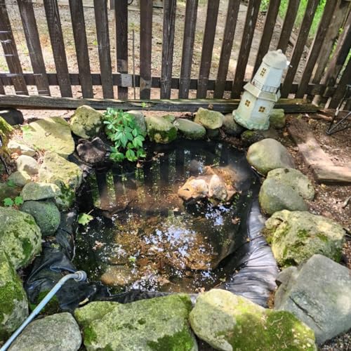 Bâche de bassin en PEHD 4x9m robuste pour aménagement de jardin - 3