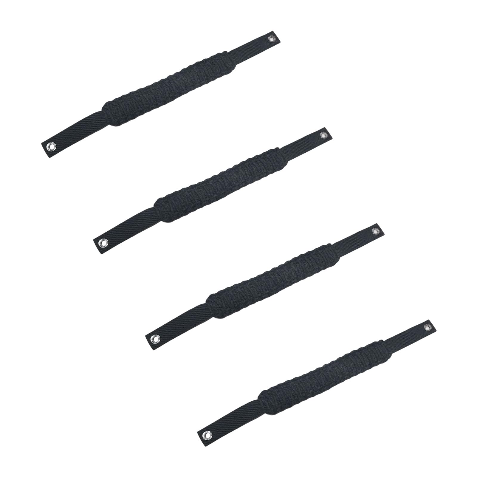 Hsioluted Group of 4 Ergonomic Car Cabin Handles Built with Robust Nylon for Passenger SUV Accessory Upgrades