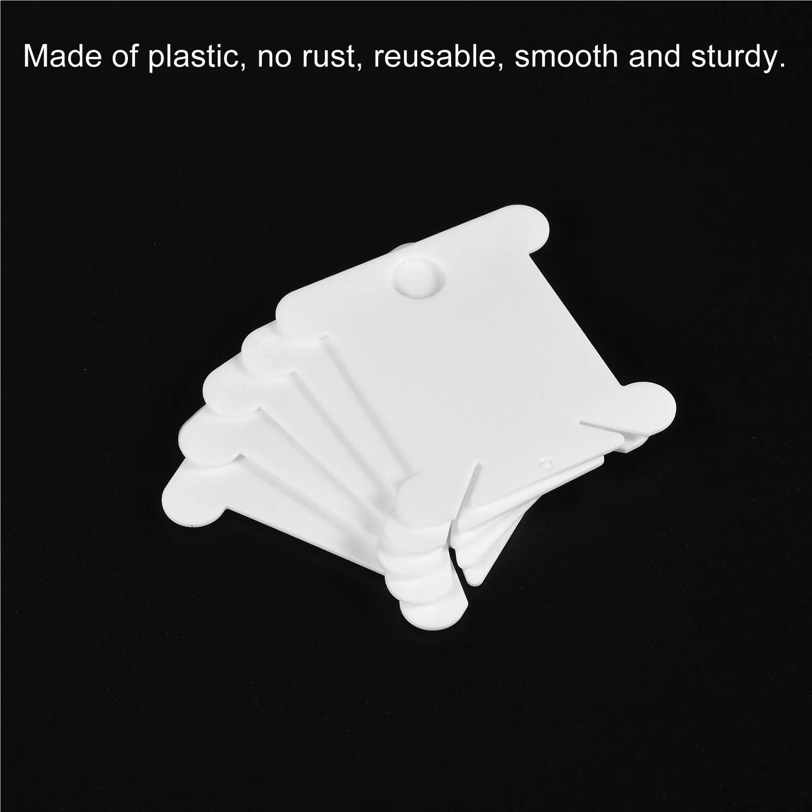 Szpulki do maszyn do szycia, Szyć. Szpulki nici maszynowej 100/300 szt. Plastikowe, wielokolorowe(Green 100Pcs)