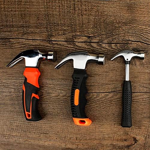 Miniatura 6 de Martillo magnético de la garra de la manija plástica de la cabeza redonda para la carpintería y herramienta electrónica, mini herramienta de